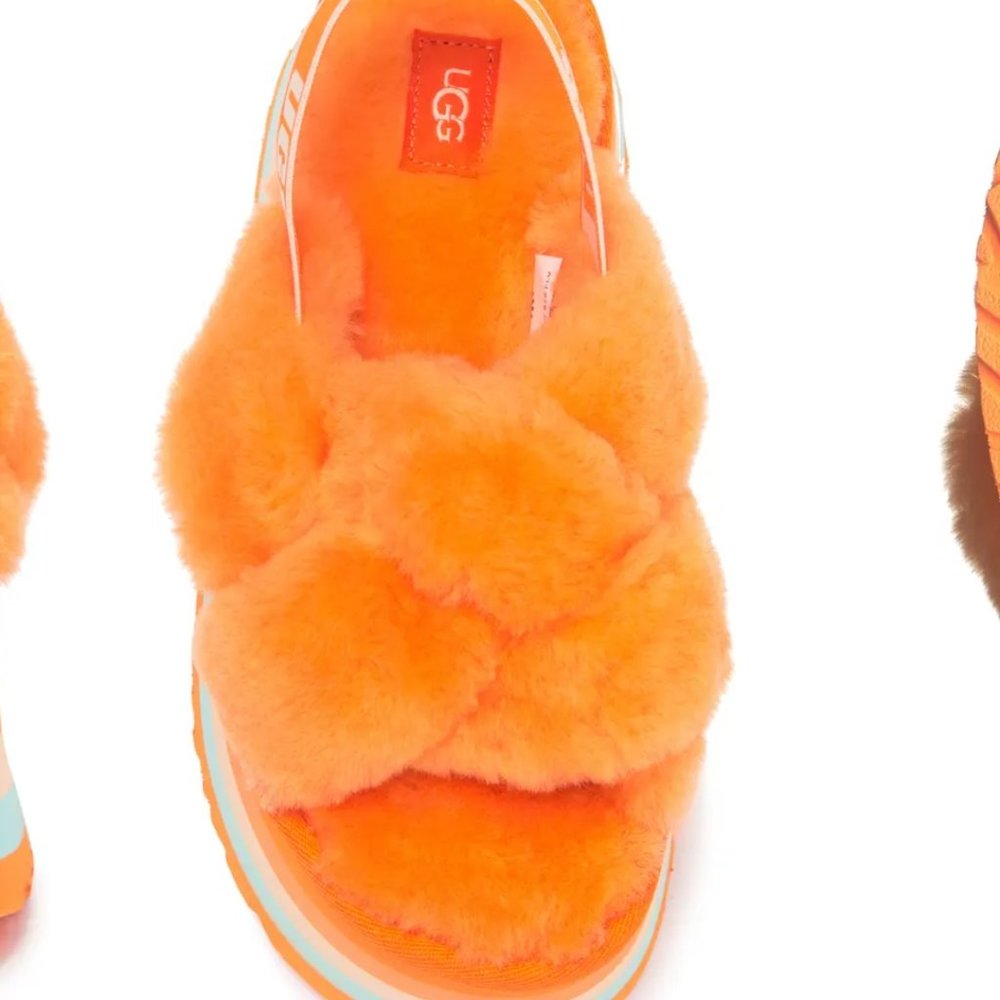 UGG Fluff Cross Disco Slippers - Picture 7 of 7
